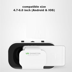 VR Shinecon G05A Casque Headset Virtual Reality Glasses 3D Helmet 3 D For iPhone Android Smart Phone Smartphone Goggles Mobile