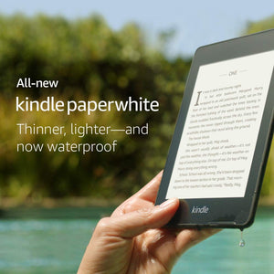 All-new Kindle Paperwhite -Now Waterproof 8GB Kindle Paperwhite4 300 ppi eBook e-ink Screen WIFI 6"LIGHT Wireless Reader