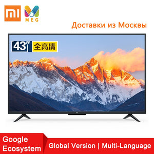 Television Xiaomi TV andriod Smart led TV 4A Pro 43 inches   HDMI WIFI 1GB+8GB  Support Russian Language DVB-T2