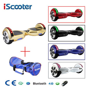 iScooter Bluetooth Hoverboard Self Balancing 6.5inch Electric Skateboard Hover Board gyroscope Electric Scooter standing Scooter