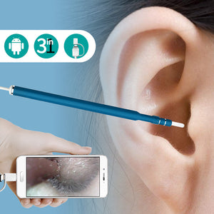 2018 Newest HD Visual Ear Cleaning Tool Mini Camera Otoscope Ear Health Care USB Ear Cleaning Endoscope for Android