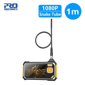 PROSTORMER 4.3 inch Industrial Endoscope 1080P Inspection Camera for Auto Repair Tool Snake Hard Handheld Wifi Endoscope Android