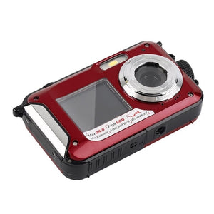 HD268 Waterproof Digital Camera 2.7 inch TFT Double Screen Camera 24MP MAX 1080P Full HD Underwater Zoom Camcorder New arrival