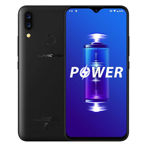 Umidigi power 6.3" 4GB 64 ROM Mobile phone Octa Core Android 9.0 16MP+16MP Cell phone NFC 4g 5150mAh unlocked smartphone gsm