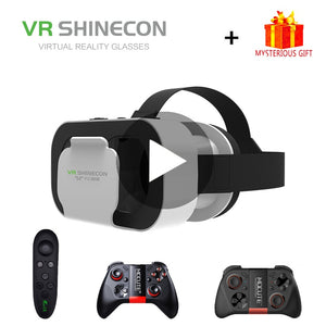 VR Shinecon G05A Casque Headset Virtual Reality Glasses 3D Helmet 3 D For iPhone Android Smart Phone Smartphone Goggles Mobile