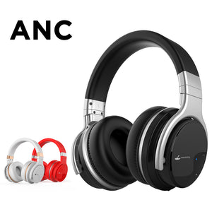 Meidong E7B Active Noise Cancelling wireless headphones with microphone ANC Bluetooth headset high fidelity deep bass headphones