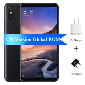 Global ROM Xiaomi Mi Max 3 4GB 64GB/6GB 128GB Smartphone Snapdragon 636 Octa Core 6.9" 2160x1080 Full Screen Dual Camera 5500mAh