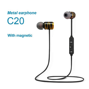 CBAOOO TC Ceramic Sport Bluetooth Earphone Wireless Headphone Stereo Waterproof Hi-Fi Stereo Bass Music Headset with Microphone