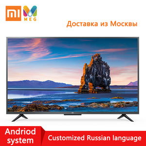 Television xiaomi TV andriod Smart TV LED 4S 4K 43 inch 1G + 8G Customized Russian language|Multi language