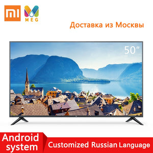 Television Xiaomi TV andriod Smart TV 4S 50 inches 4K HDR Screen TV Set WIFI 2GB+8GB Sound Customized Russian language