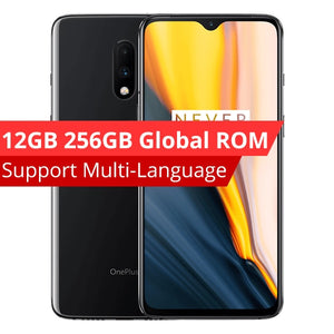 Global ROM Oneplus 7 8GB 256GB Smartphone Snapdragon 855 Octa Core 6.41" AMOLED 48MP+16MP Dual Cameras NFC 3700mAh Mobile Phone