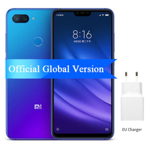 Global Version Xiaomi Mi 8 Lite 4GB 64GB Smartphone Snapdragon 660 Octa Core CPU 6.26" FHD+19:9 Full Screen 24MP Front Camera CE