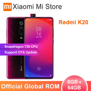 Xiaomi Redmi K20 6GB RAM 64GB ROM Snapdragon 730 Octa Core Smartphone 48MP Rear 20MP Front 4000mAh 6.39" 2340 x 1080 FHD