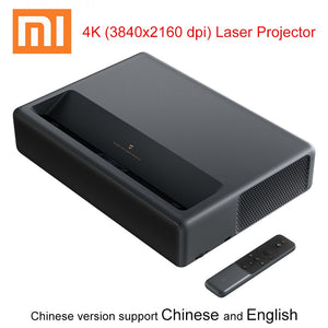 Xiaomi mijia 4K laser projector TV home theater short focus 5000 lumens with Wifi Bluetooth 3D projector 4k 3840x2160 dpi video