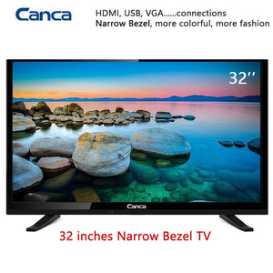 Free Shipping 19/22/24/32inch Edge LED LCD Television 16:9 Progressive Scan 1366*768 Stereo Sound HDMI Home/Hotel TV