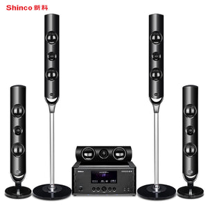 Shinco V11 5.1 home theater audio suite TV living room home surround speakers Support Bluetooth digital light coaxial