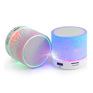 Sago A9 Bluetooth Speaker Mini Wireless Loudspeaker Crack LED TF USB Subwoofer bluetooth Speakers mp3 stereo audio music player