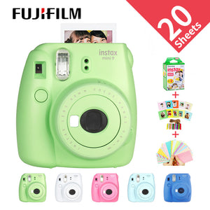 NEW Fujifilm InstaxMini 9 Free Gift for Polaroid InstantPhoto Camera FilmPhoto Camerain 5 Colors instant photocamera