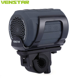VENSTAR S404 Portable Wireless Bluetooth Speaker for Cycling Sport HiFi Bass Column with FM Radio, Bicycle Mount, Remote Control