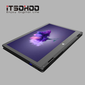 11.6 inch touchscreen convertible tablet laptop iTSOHOO 360 degree rotating laptops  intel  Apollo Lake Notebook computer