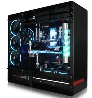 I9 7900X 32G luxury host super computer desktop pc with With Water-cooling case box enclosure