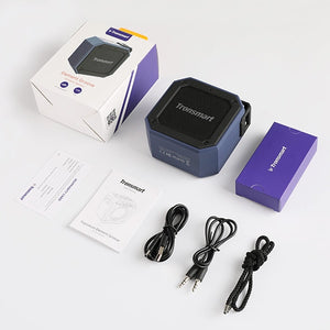 Tronsmart Groove (Force Mini) Bluetooth Speaker IPX7 Waterproof Column Portable Speaker for the computer with 24H Playtime