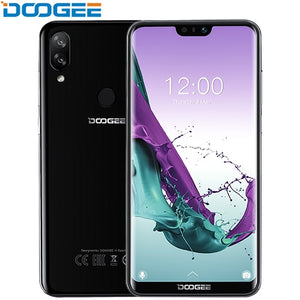 New DOOGEE N10 mobile Phone 16.0MP Front Camera 3360mAh Android 8.1 4GLTE Octa-Core 3GB RAM 32GB ROM 5.84inch FHD+ 19:9 Display