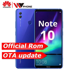 HuaweI Honor Note 10 mobile phone Kirin 970 Octa core Mobile Phone Dual SIM 6.95 inch Android 8.1  Fingerprint ID NFC