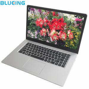 Gameing laptop 15.6 inch ultra-slim 8GB RAM 256GB  large battery Windows 10 WIFI bluetooth Laptop computer PC free shipping