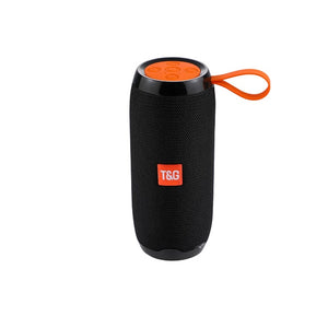TOPROAD HIFI Portable Bluetooth Speaker 10W Wireless Stereo Column Fabric Subwoofer Speakers Support TF card FM Radio USB AUX