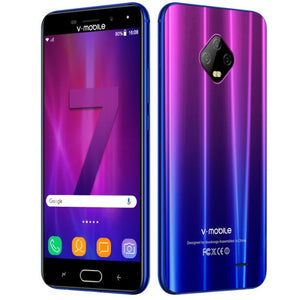 TEENO Vmobile J7 Mobile Phone Android 7.0 5.5" HD Screen 3GB+32GB Dual SIM Card 4G celular Smartphone unlocked Cell Phones