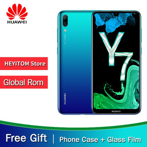 Original HuaWei Y7 Pro 2019 Enjoy 9 Smartphone 6.26" Octa Core Android 8.1 4GB RAM 64GB ROM 13MP Cameras Phone