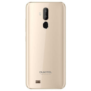 OUKITEL C12 6.18" Android 8.1 Mobile Phone MT6580 Quad Core 2G RAM 16G ROM Fingerprint 3G 3300mAh Smartphone Face ID