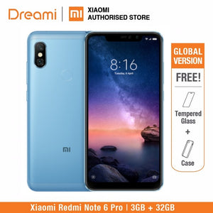 Global Version Xiaomi Redmi Note 6 Pro 32GB ROM 3GB RAM (Brand New and Sealed) redmi note6 pro