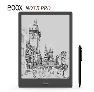 New Model BOOX NOTE PRO eBook Reader 4G/64G Dual Touch e-ink Book Reader Front Light Flat pannel screen e-Book e-Reader With Pen