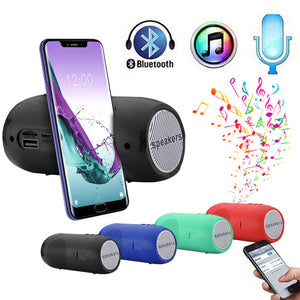 Portable Wireless Bluetooth Stereo SD Card FM Speaker For Smartphone Tablet PC    5.8