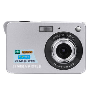 Digital Camera 2019 2.7HD Screen Digital Camera 21MP Anti-Shake Face Detection Camcorder Black white c0524