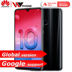 Huawe Honor 10 Lite honor10 Smart phone 6.21 inch 2340*1080 Octa Core Mobile Phone 3 Cameras Fingerprint