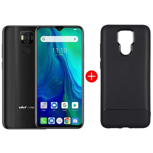 Ulefone power 6 Smartphone Android 9.0 Helio P35 Octa-core 6350mah 6.3" 4GB 64 GB 16MP face ID NFC 4G LTE Global Mobile Phones