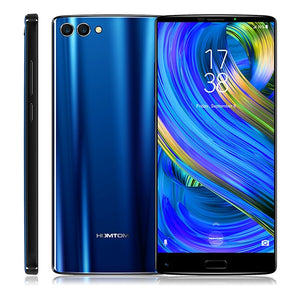 HOMTOM S9 Plus 18:9 HD+ 5.99" Tri-bezelless Full Display Cell phone MT6750T Octa Core 4G RAM 64G ROM Dual Back Cam Mobile Phone