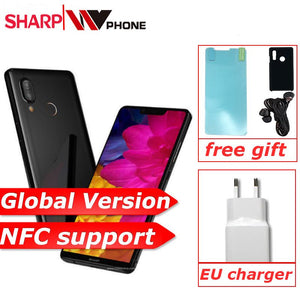 Global Version SHARP AQUOS S3 4GB 64GB Quick Charge 3.0 Smartphone Snapdragon 630 Octa Core 6'' 16MP NFC 3200MAH Mobile Phone