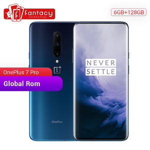 Global ROM OnePlus 7 Pro 6GB 128GB Smartphone 48MP Camera Snapdragon 855 6.67 Inch Fluid AMOLED Display Fingerprint UFS 3.0 NFC